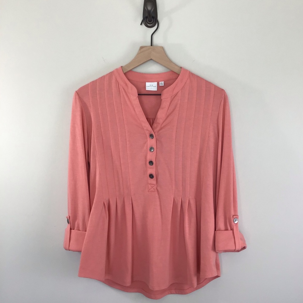New Directions Coral Petite Top